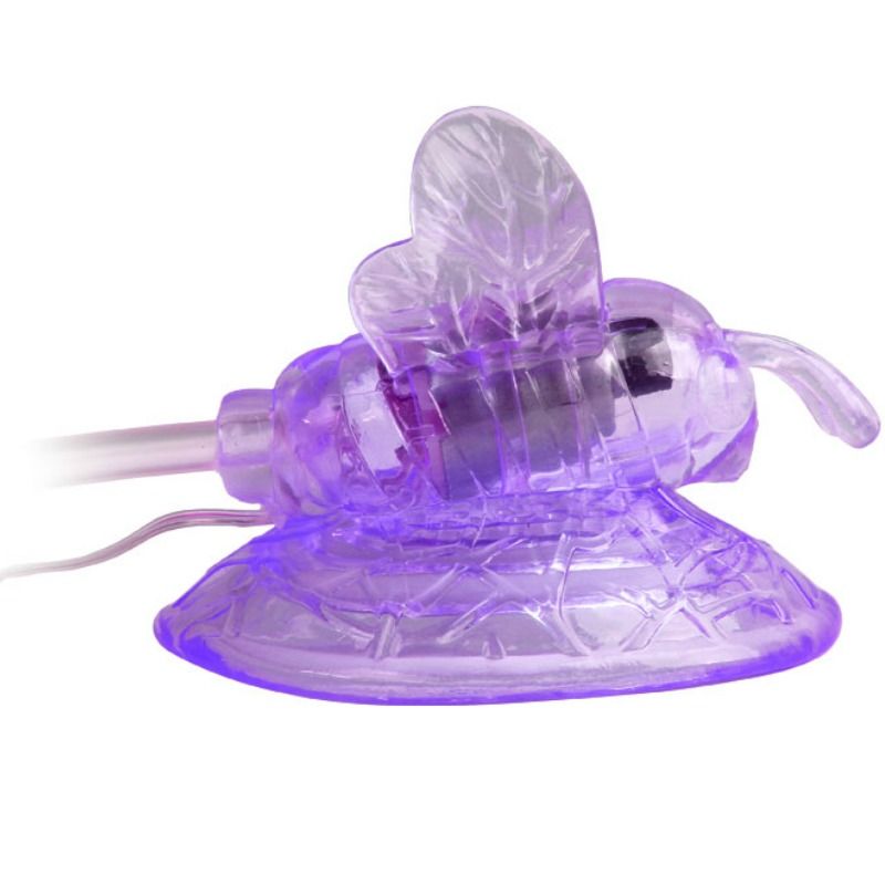 BAILE - LILAC CLITORIS STIMULATION VIBRATING BUTTERFLY - 4