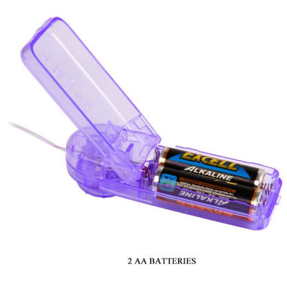BAILE - LILAC CLITORIS STIMULATION VIBRATING BUTTERFLY - 8