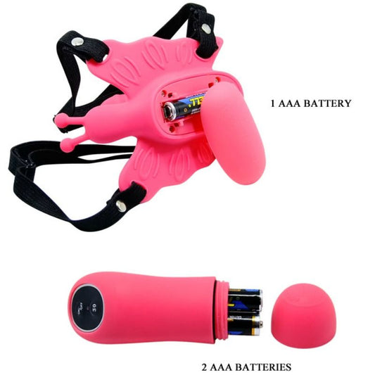 BAILE - ULTRA PASSIONATE REMOTE CONTROL BUTTERFLY HARNESS - 1
