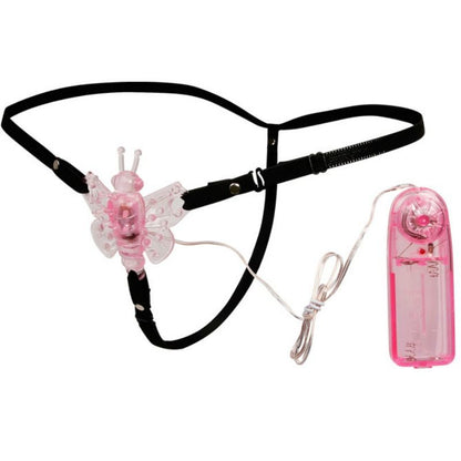 BAILE - HARNESS WITH MULTIVESPEED VIBRATING BUTTERFLY - 1