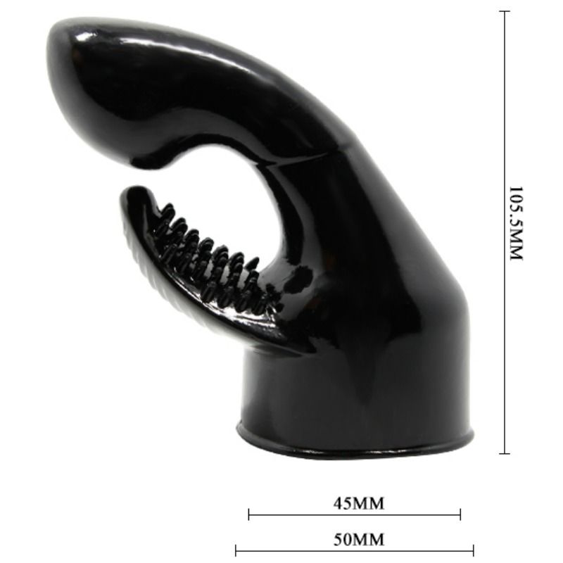 BAILE - POWER HEAD INTERCAMBIABLE HEAD FOR MASSAGERGY POINT STIMULATION AND CLITORIS - 4