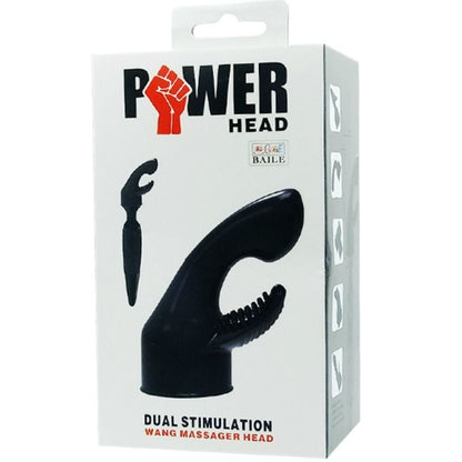 BAILE - POWER HEAD INTERCHANGEABLE HEAD FOR MASSAGER STIMULATION OF G-POINTS AND CLITORS