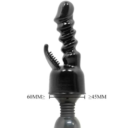 BAILE - POWER HEAD INTERCHANGEABLE HEAD FOR INTERNAL AND CLITORIS STIMULATION - 4