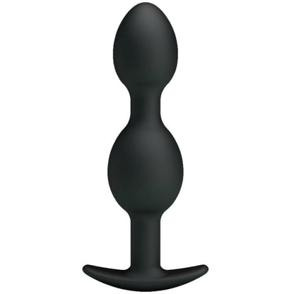 PRETTY LOVE - SILICONE ANAL BALLS 12.5 CM BLACK - 1