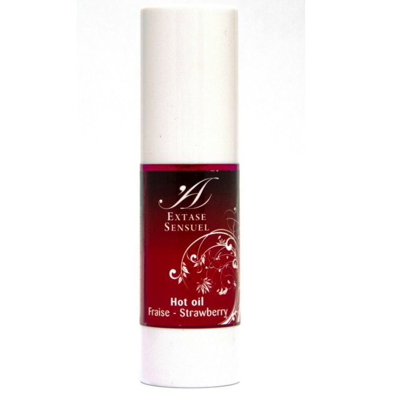 EXTASE SENSUAL - STRAWBERRY HEAT STIMULATING OIL 30 ML - 3