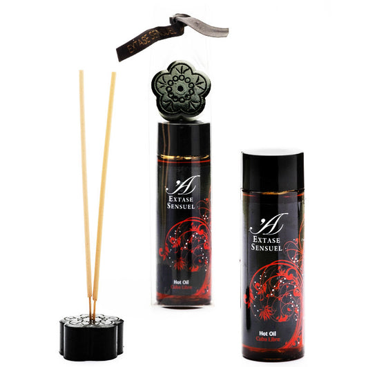 EXTASE SENSUAL - OLIO STIMOLANTE CUBA LIBRE 100 ML - Secretroomsexyshop