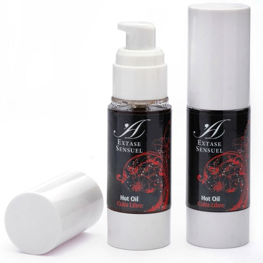 EXTASE SENSUAL - OLIO STIMOLANTE DEL CALORE CUBA FREE 30 ML - Secretroomsexyshop