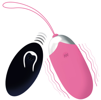 INTENSE - FLIPPY II VIBRATING EGG WITH REMOTE CONTROL PINK - 5
