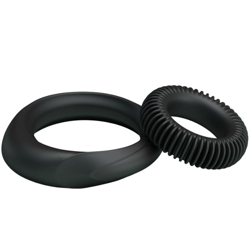 BAILE - KIT 2 SILICONE RINGS RING MANHOOD - 4