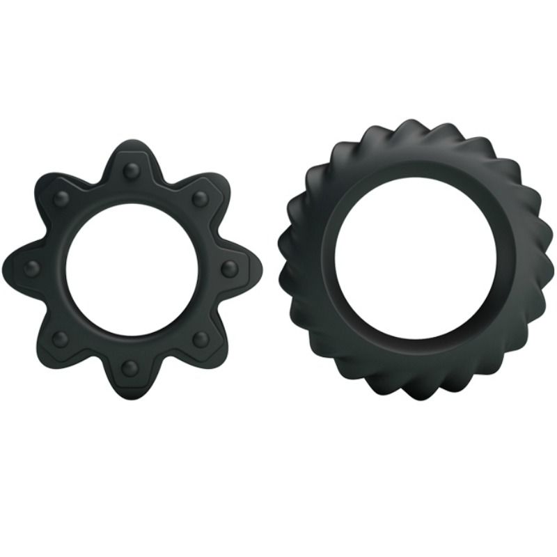 BAILE - KIT 2 RING FLOWERING SILICONE RINGS - 1