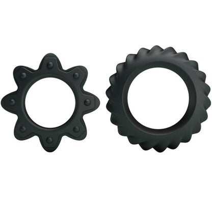 BAILE - KIT 2 RING FLOWERING SILICONE RINGS - 1