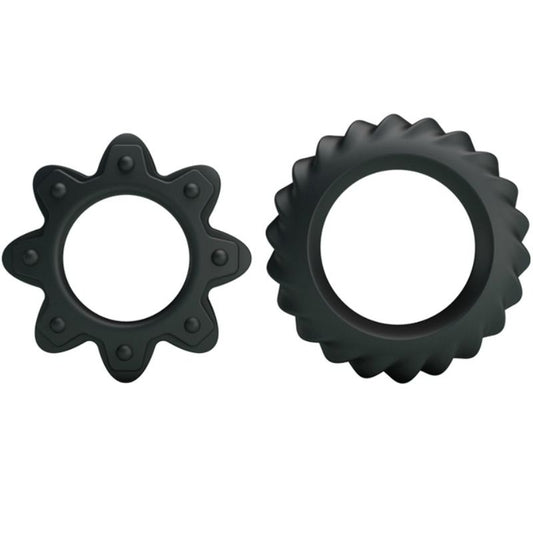 BAILE - KIT 2 RING FLOWERING SILICONE RINGS - 1