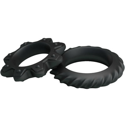 BAILE - KIT 2 SILICONE FLOWER RINGS