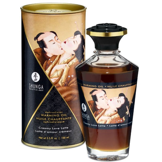 SHUNGA - COFFEE FLAVOR HEAT EFFECT MASSAGE OIL 100 ML - 1