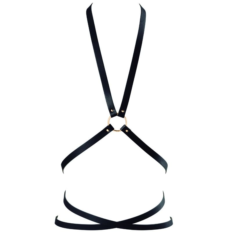 BIJOUX INDISCRETS MAZE - MULTI-WAY HARNESS BLACK - 1