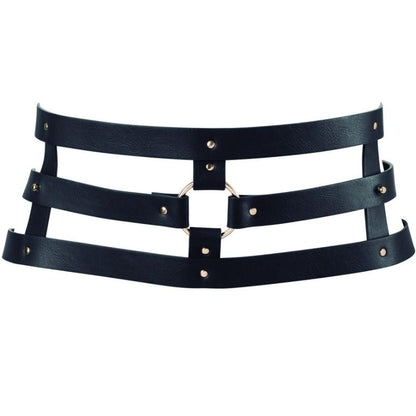 BIJOUX - INDISCRETS MAZE BELT WITH STRAP BLACK - 3