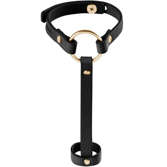 BIJOUX - INDISCRETS MAZE BRACELET / HAND HARNESS BLACK - 1