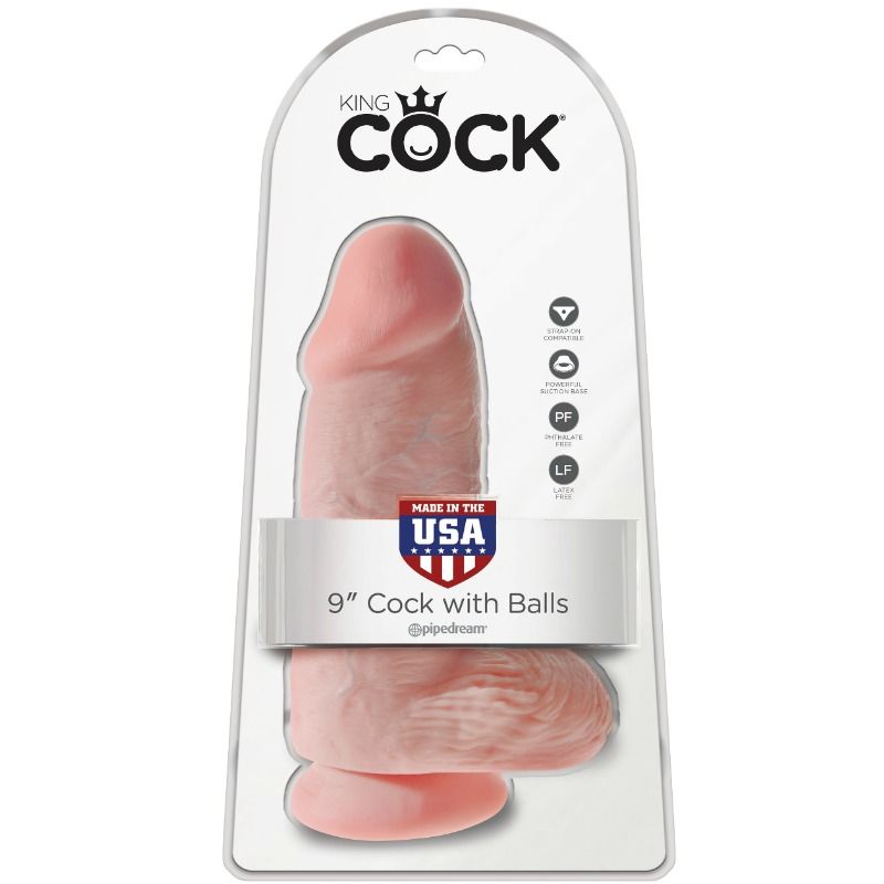 KING COCK - REALISTIC PENIS CHUBBY 23 CM - 2