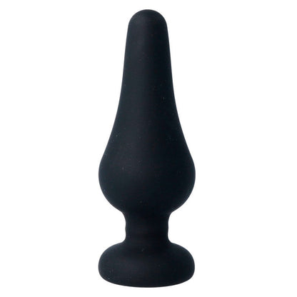 INTENSE - ANAL PLUG PIPO L BLACK SILICONE 13 CM - 3