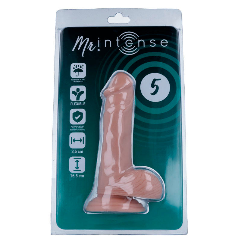 MR INTENSE - 5 REALISTIC COCK 16.5 CM -O- 3.5 CM - 1