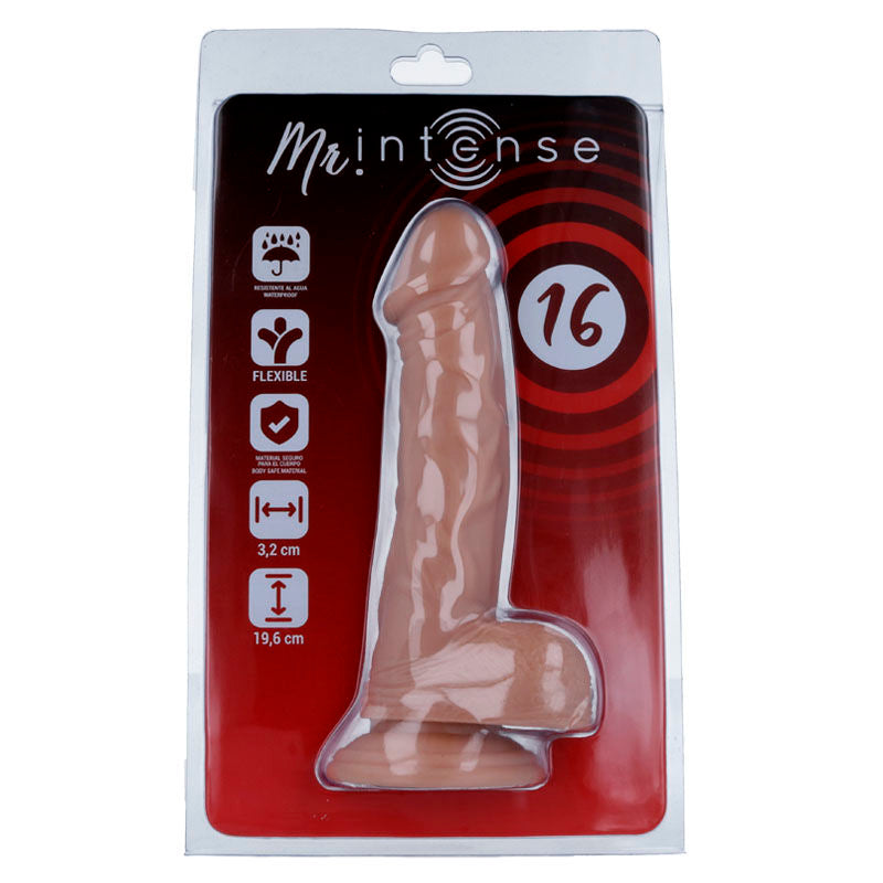 MR INTENSE - 16 REALISTIC COCK 19.6 CM -O- 3.2 CM - 3
