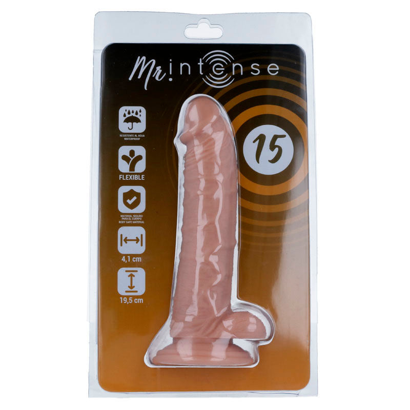 MR INTENSE - 15 REALISTIC COCK 19.5 CM -O- 4.1 CM - 3