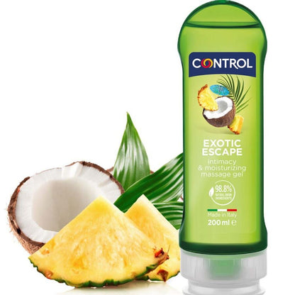 CONTROL - 2 EN 1 MASSAGE & PLEASURE EXOTIC 200 ML - 1