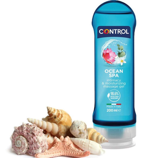 CONTROL - 2 EN 1 MASSAGE & PLEASURE MEDITERRANEAN SEA 200 ML - 1