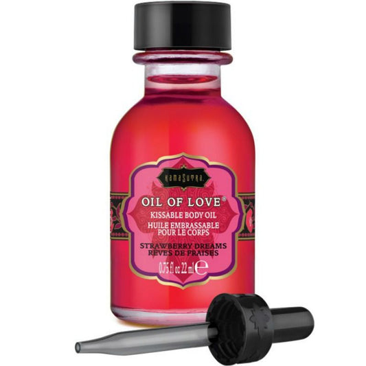 KAMASUTRA - EDIBLE OIL - STRAWBERRIES 22 ML - 1