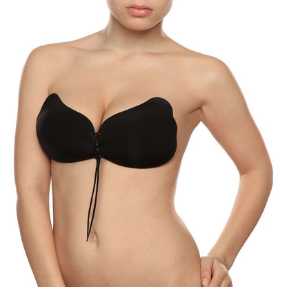 BYE-BRA - LACE-IT ENHANCEMENT PUSH-UP BLACK CUP B - 4
