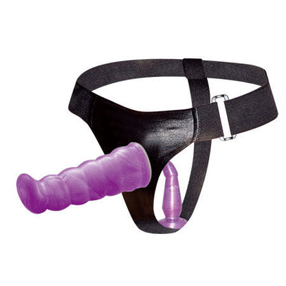 BAILE - LILAC FEMALE ANAL AND VAGINAL HARNESS GPOINT 17 CM - 5
