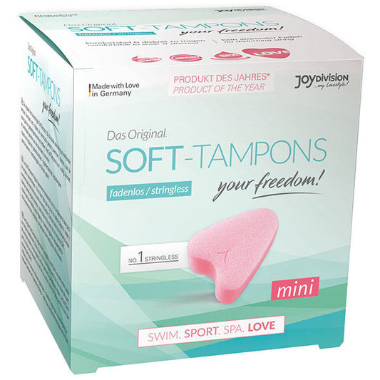 JOYDIVISION SOFT-TAMPONS - ORIGINAL SOFT-TAMPONS MINI 3 UDS - 1