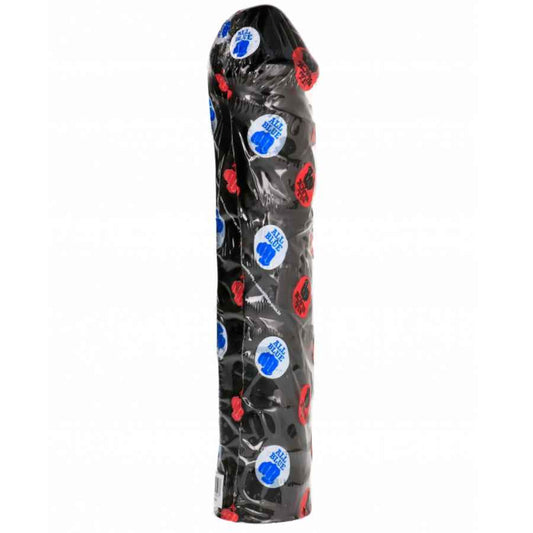 ALL BLACK - DILDO GIGANTE CON PUGNO MORBIDO 32 CM - Secretroomsexyshop