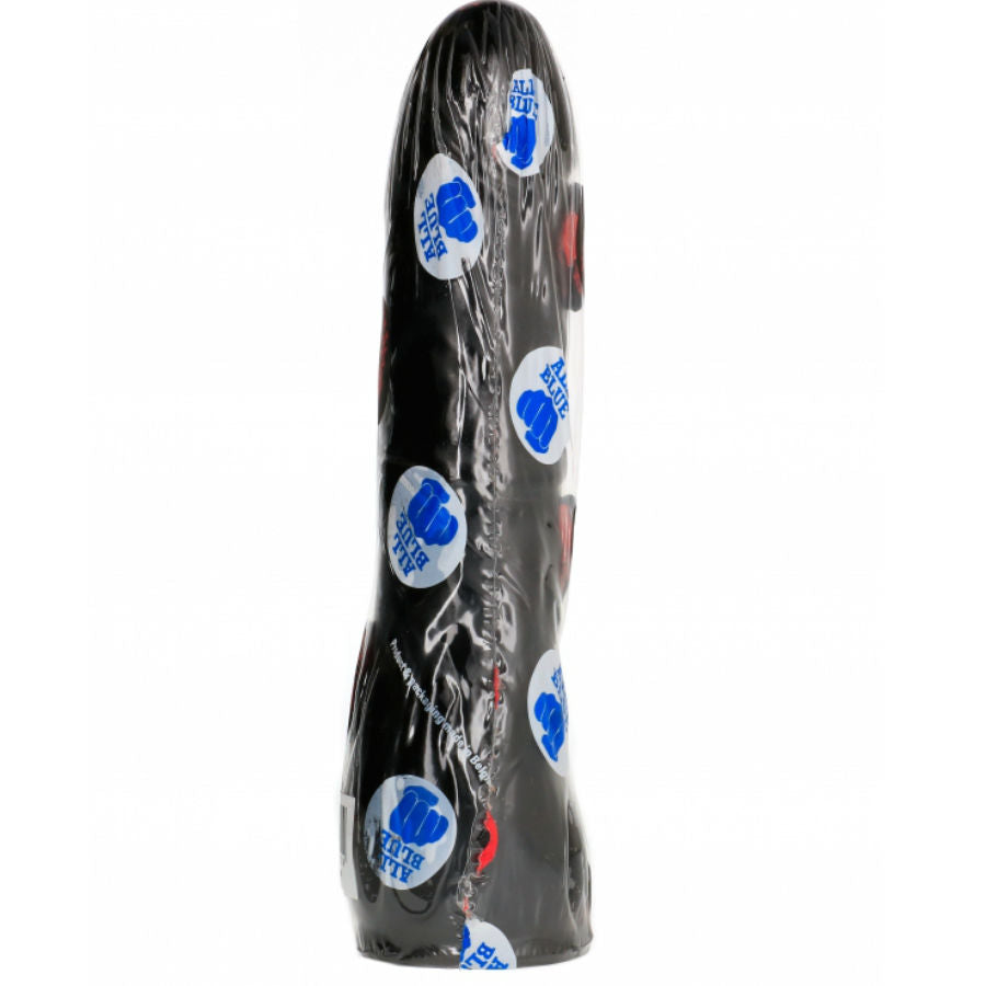 ALL BLACK - DILDO BLACK REALISTIC 20 CM - 2