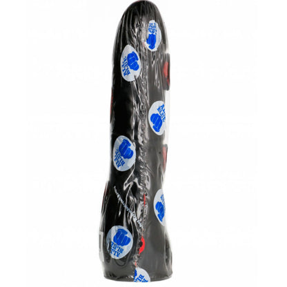 ALL BLACK - DILDO BLACK REALISTIC 20 CM - 2