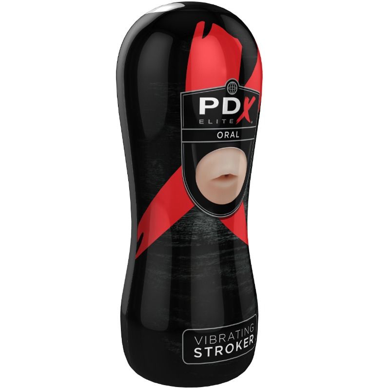 PDX ELITE - VIBRATING ORAL STROKER - 2