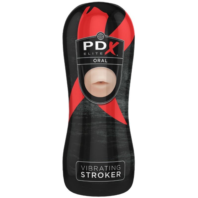 PDX ELITE - VIBRATING ORAL STROKER - 3