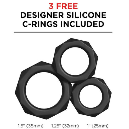 PDX ELITE - SUCK N PUMP STROKER VIBRATING MASTURBATOR STIMULATING WAVE PUMP - 3