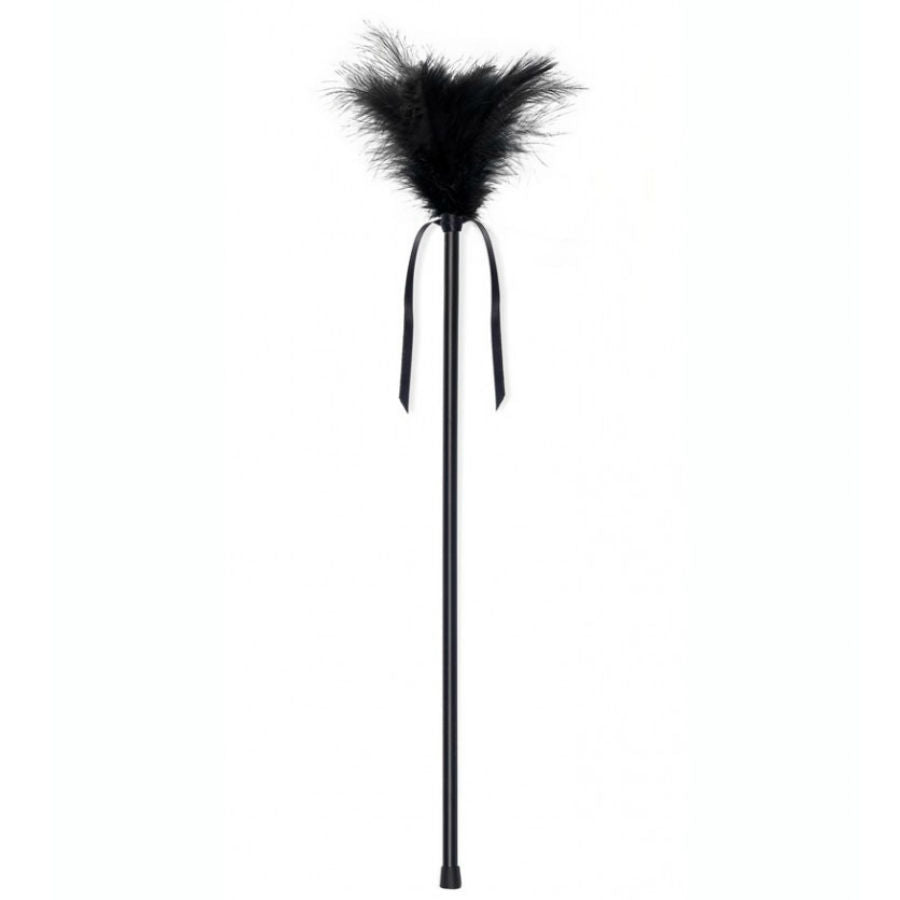 SECRETPLAY - BLACK FEATHERS 40 CM - 2