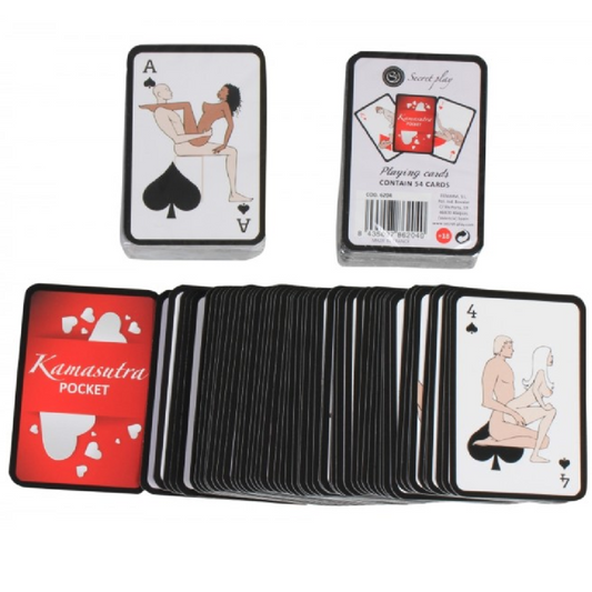 SECRETPLAY - POCKET KAMASUTRA PLAYING CARDS (ES/EN/PT/IT/FR/DE) - 1