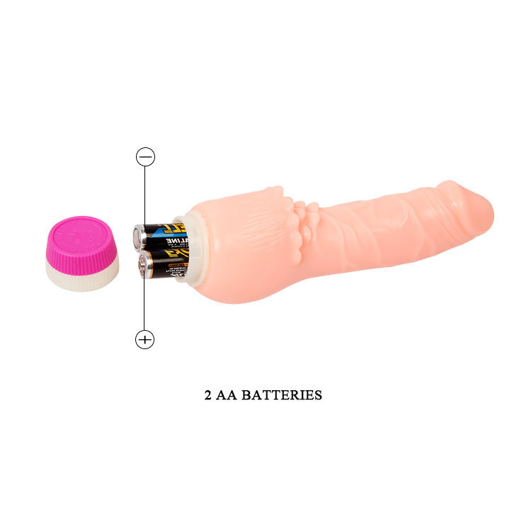 BAILE - WAVES OF PLEASURE REALISTIC VIBRATING 19.5 CM - 2