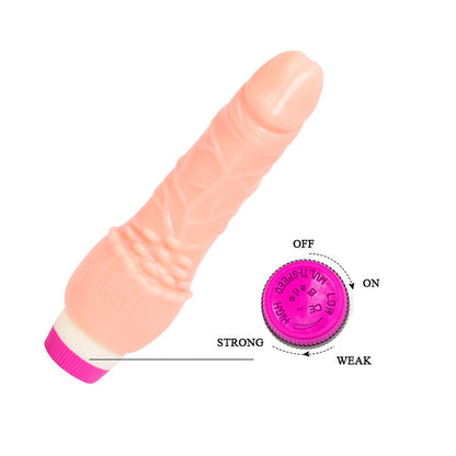 BAILE - WAVES OF PLEASURE REALISTIC VIBRATING 19.5 CM - 6