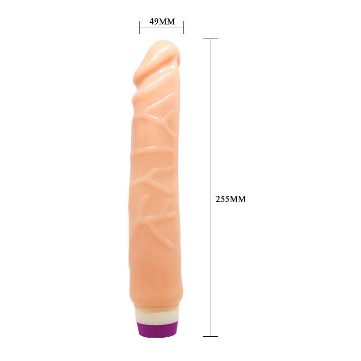 BAILE - WAVES OF PLEASURE REALISTIC VIBRATING 25.5 CM - 3