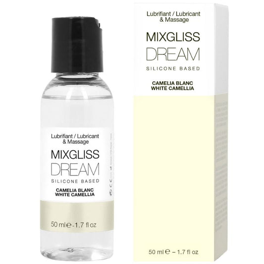 MIXGLISS - DREAM WHITE CAMELIA SILICONE LUBRICANT 50 ML - 1