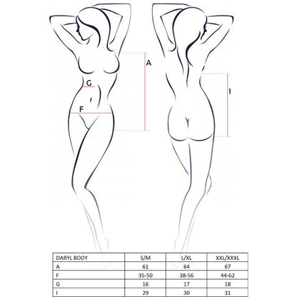 PASSION - WOMEN'S DARYL TEDDY BLACK SIZE L/XL