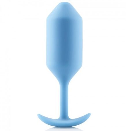 B-VIBE - SNUG ANAL PLUG 3 SKY BLUE - 1