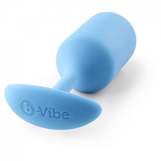 B-VIBE - SNUG ANAL PLUG 3 SKY BLUE - 2