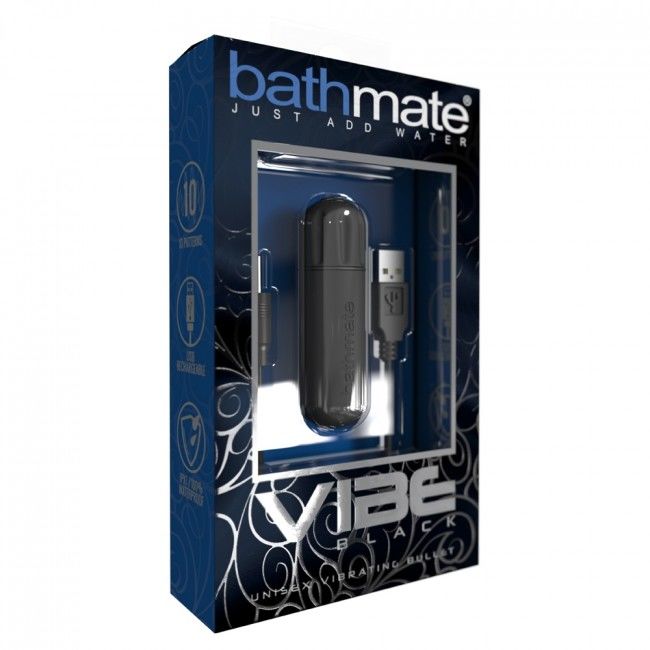 BATHMATE - VIBE VIBRATING BULLET BLACK