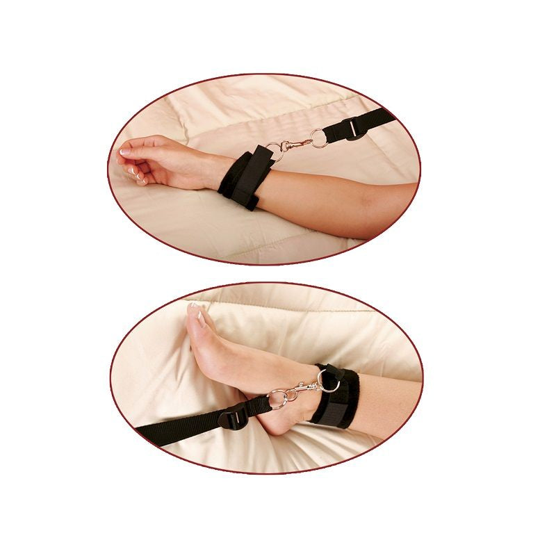 FETISH FANTASY SERIES - BED BINDINGS RESTRAINT KIT - 1