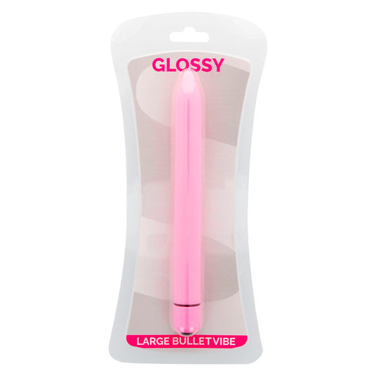 GLOSSY - SLIM VIBRATOR PINK - 1